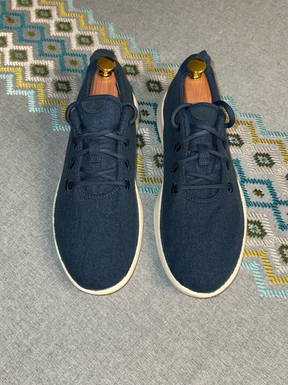 allbirds Men’s Dark Blue Wool Sneakers